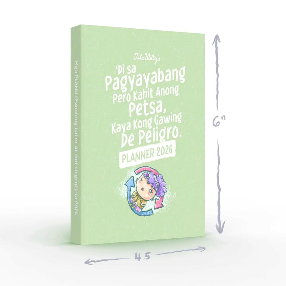 tita witty planner 2026 book cover.